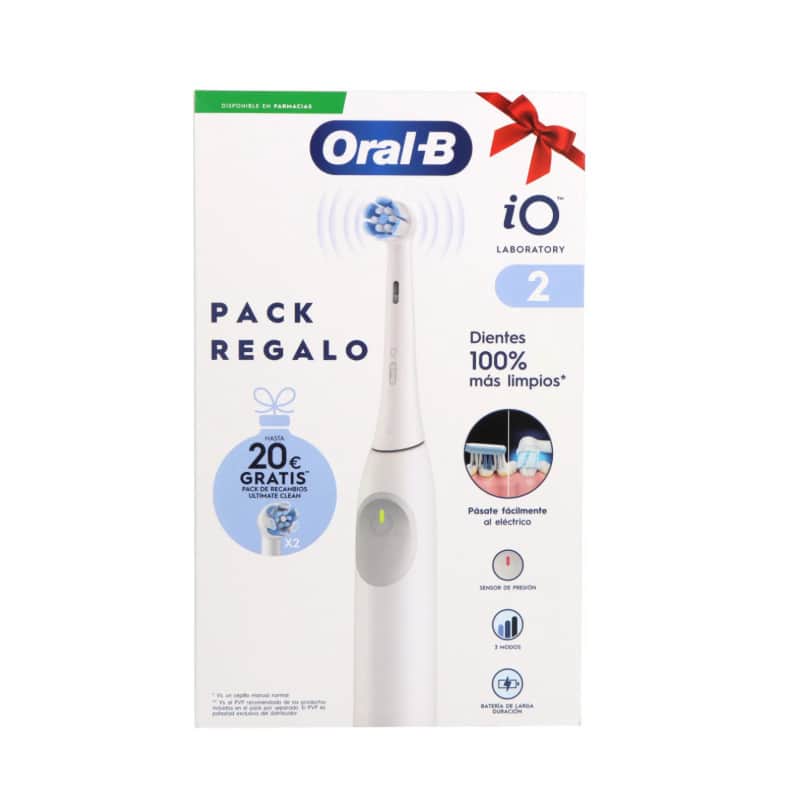 ORAL-B Cepillo Eléctrico iO 2 + 2 Recambios Ultimate Clean
